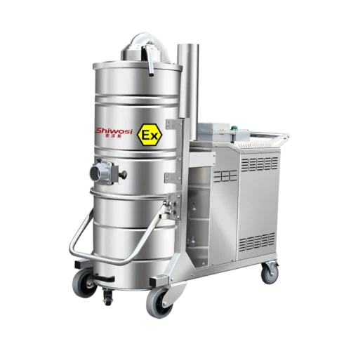 SHIWOSI EX7 Explosion-Proof Industrial Vacuum | 100 L Tank