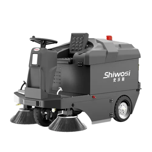 SHIWOSI GS8 Compact Ride-On Sweeper | Up to 13,000 m2/h