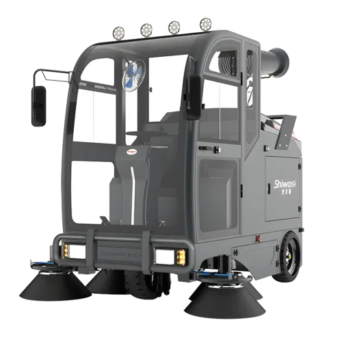 SHIWOSI S11 Fully Enclosed Road Sweeper | 200 L Water Tank