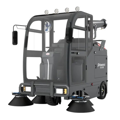 SHIWOSI S13 Enclosed Road Sweeper | 200 L Water Tank