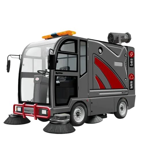 SHIWOSI S15 Enclosed Road Sweeper | 300 L Water Tank